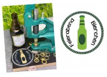 Stickdatei ITH - Untersetzer Feierabend Bierchen